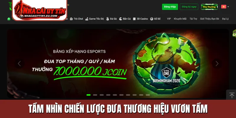 Tầm nhìn chiến lược đưa thương hiệu vươn tầm